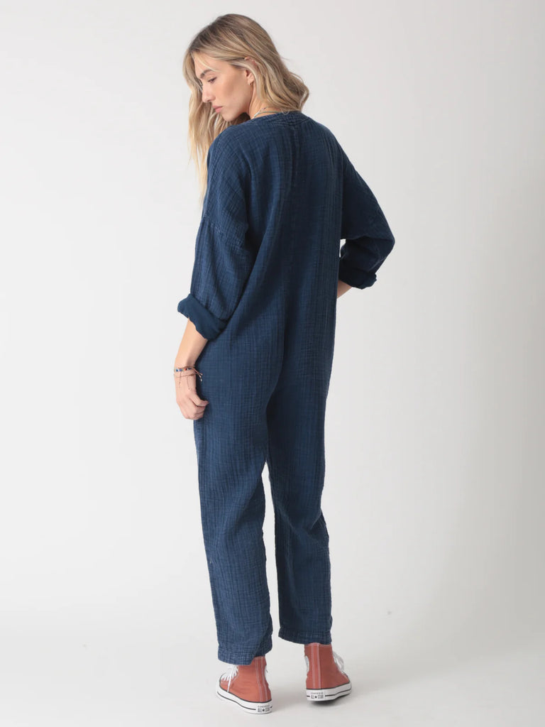 Favorite Jumpsuit - Vintage Indigo - Electric & Rose