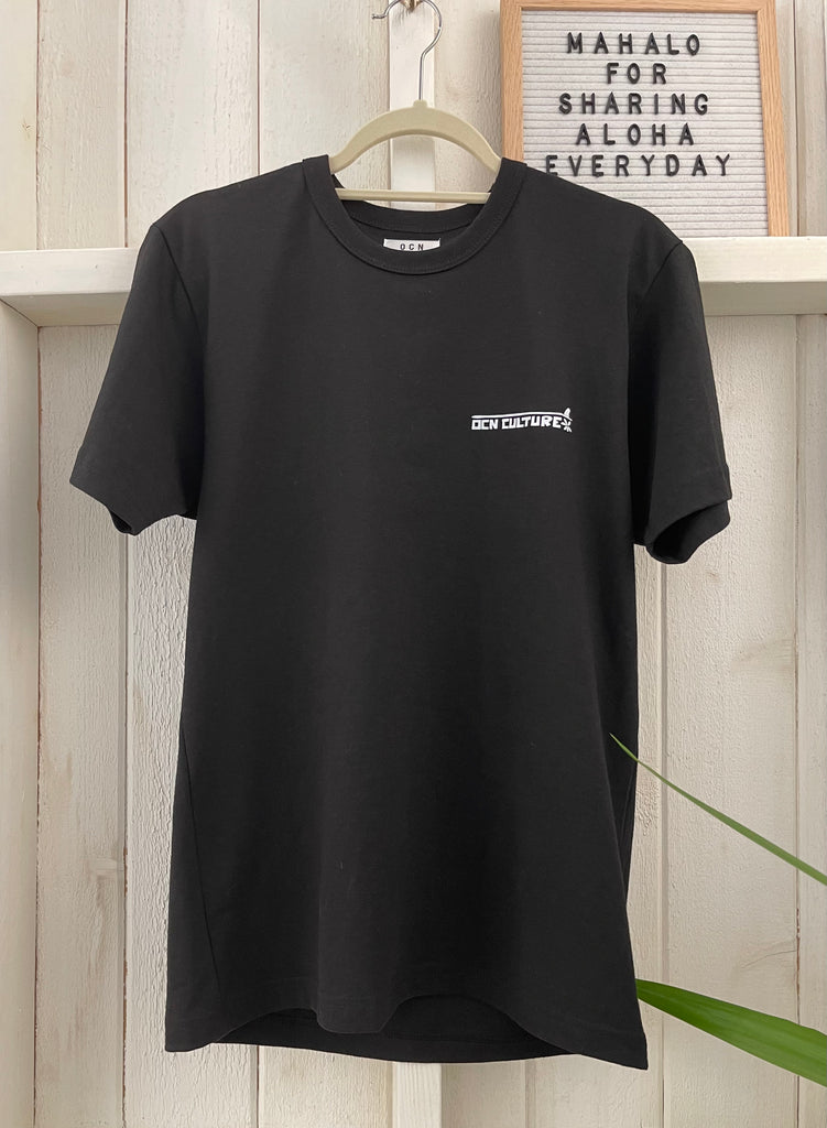 Recycled T-shirt - Black / OCN Team Meet Up - OCN CULTURE x Kevin Mirsky