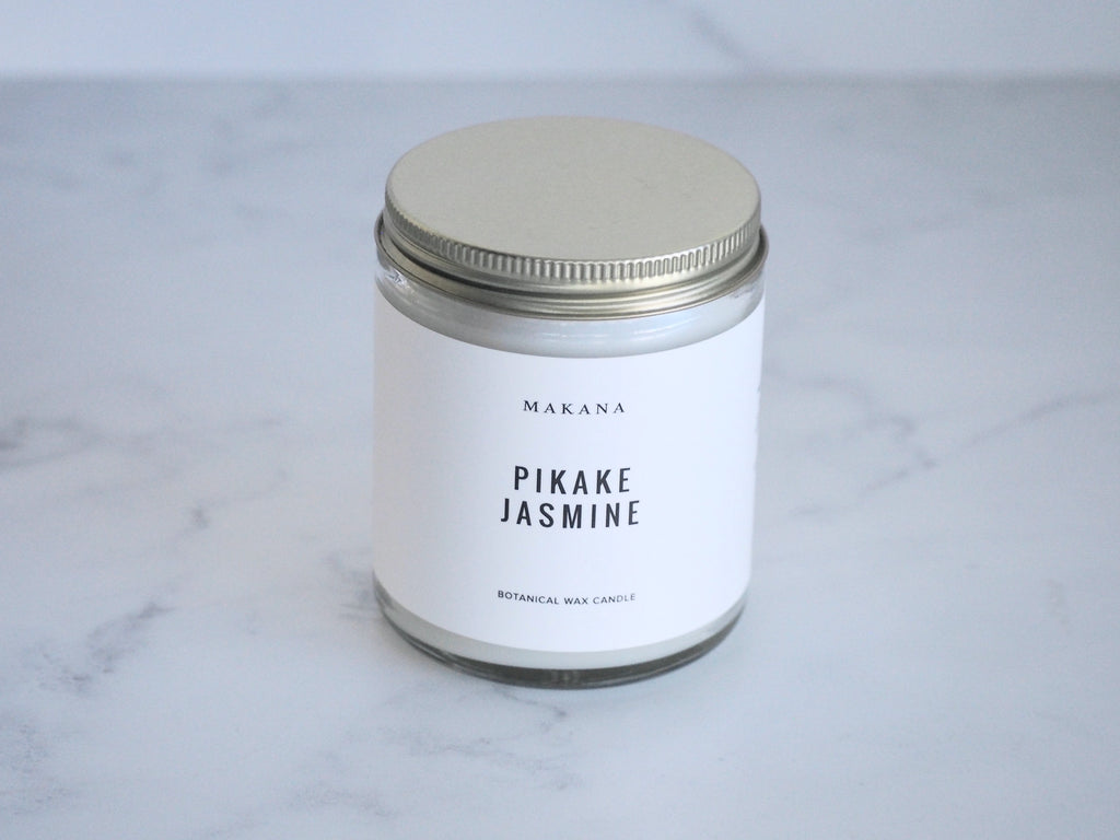 Pikake Jasmine - Modern Apothecary Jar Candle - Makana