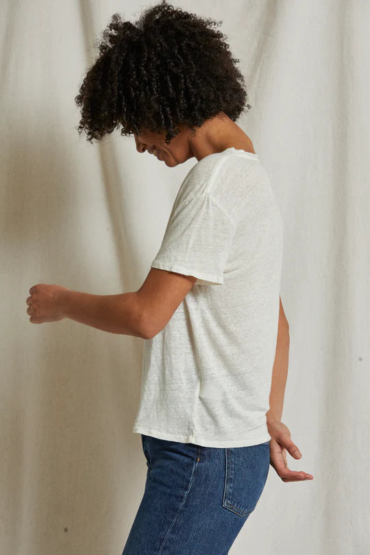 Patsy Tshirt - White - Perfect White Tee