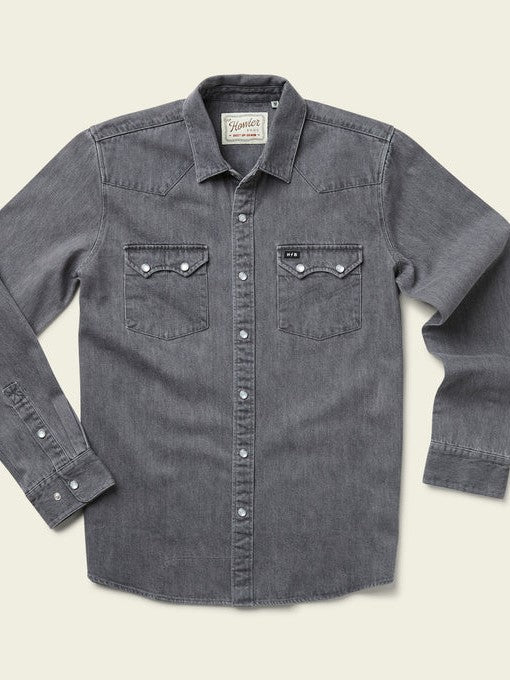 Dust Up Denim Snapshirt - / Howler Bros