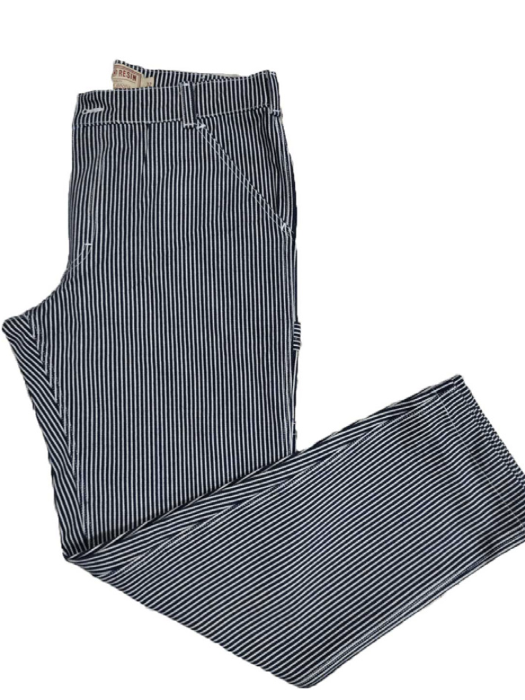 Hickory Striped Journeyman Pant / Iron & Resin