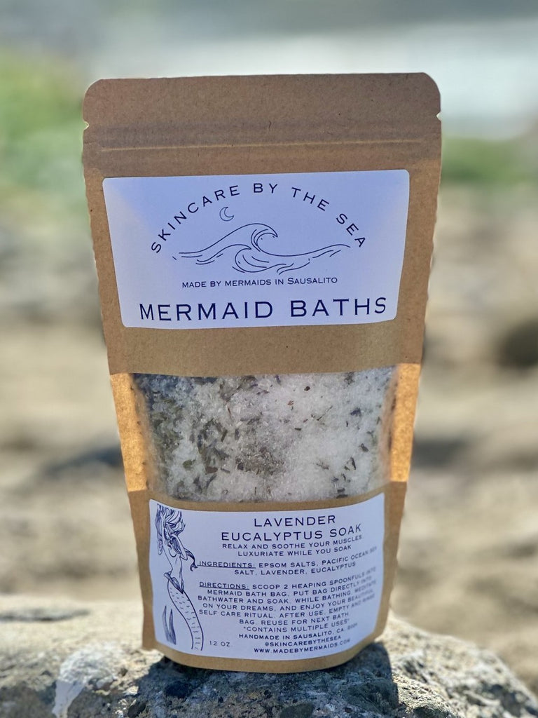 Mermaid Bath: Lavender Eucalyptus Soak / Skincare By The Sea