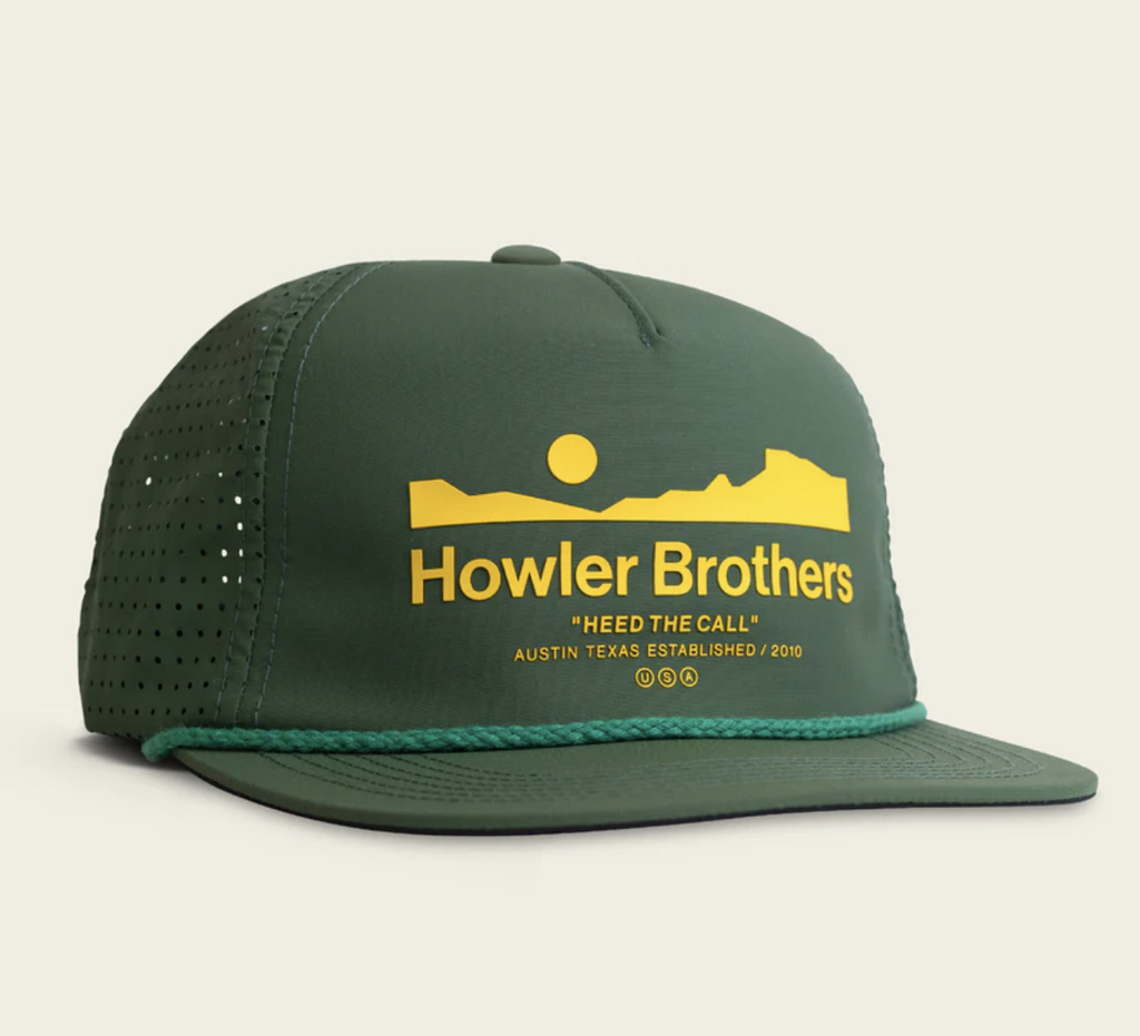 Howler Arroyo Strapback Green Hat / Howler Bros