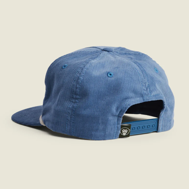 Unstructured Snapback Hat - Fine Blue  / Howler Bros