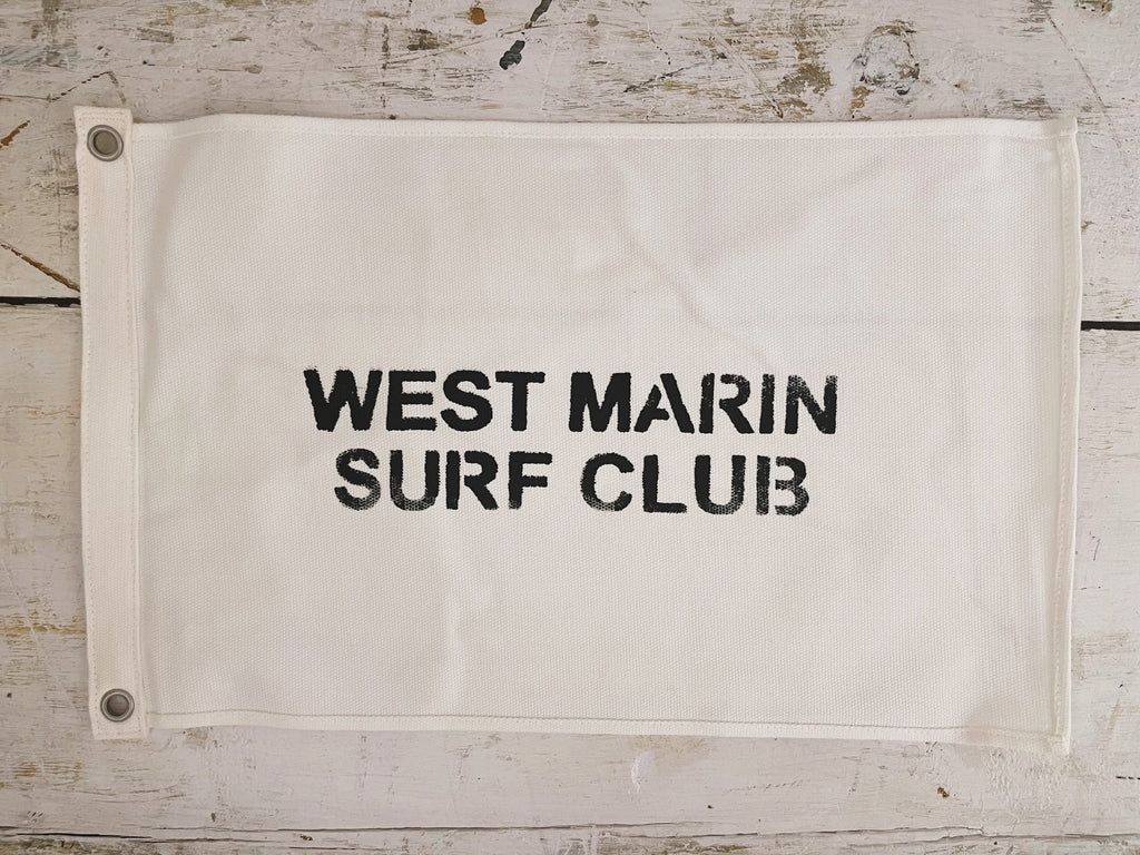 WEST MARIN SURF CLUB FLAG / Rectangle