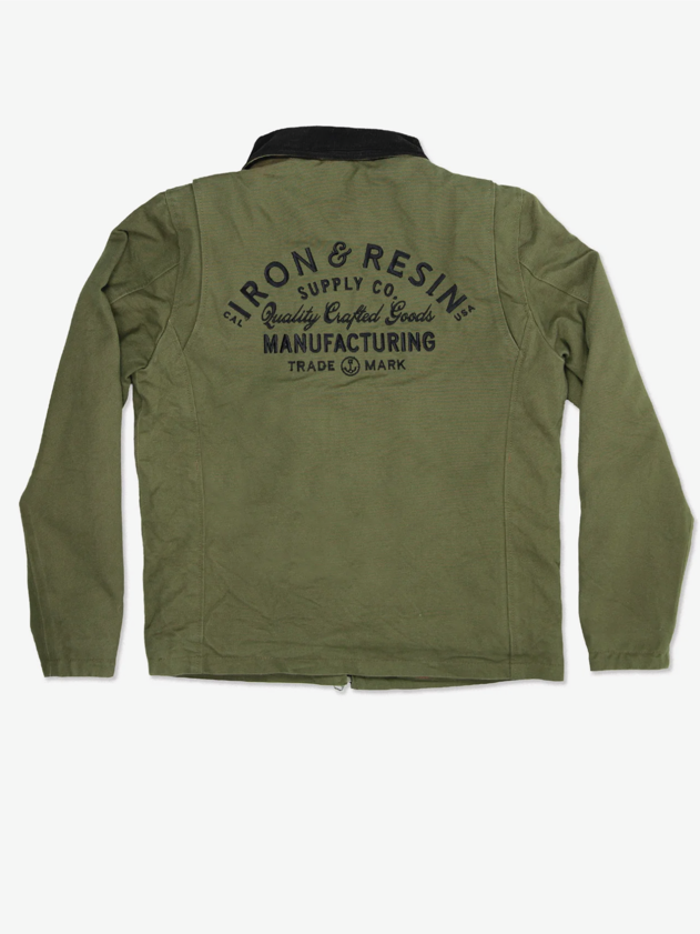 Service Jacket - Olive Green - Iron & Resin