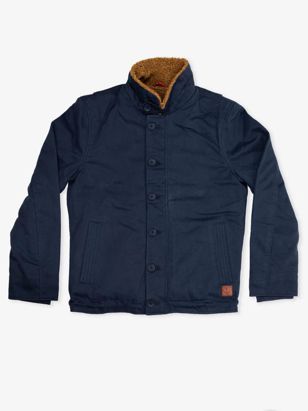 Nautilus Jacket - Navy Blue - Iron & Resin