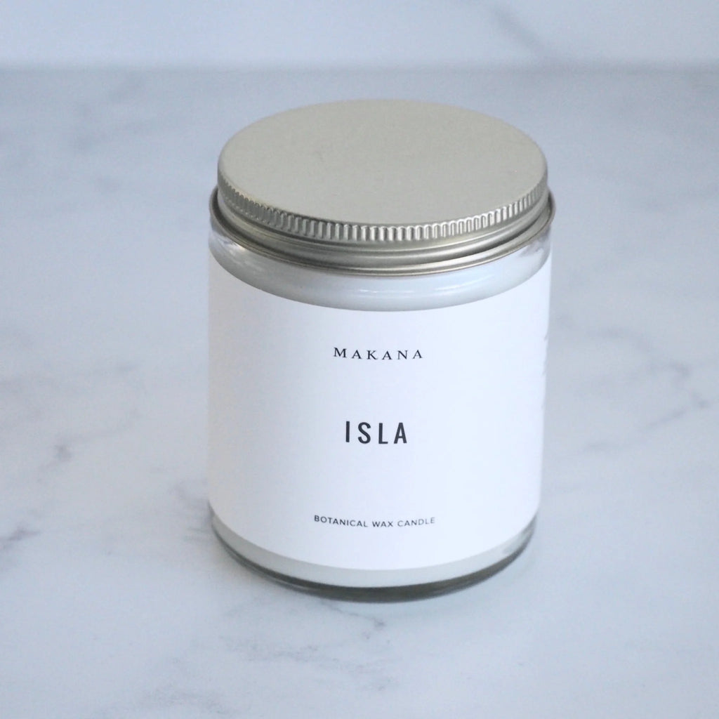 Isla - Modern Apothecary Jar Candle - Makana