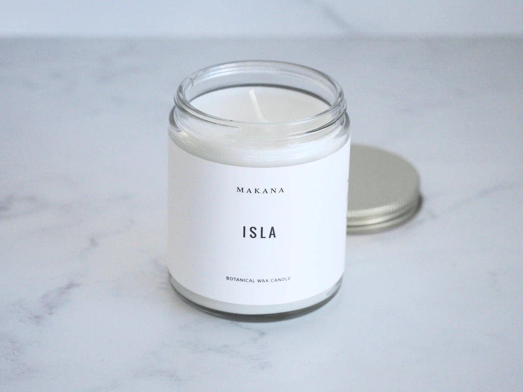 Isla - Modern Apothecary Jar Candle - Makana