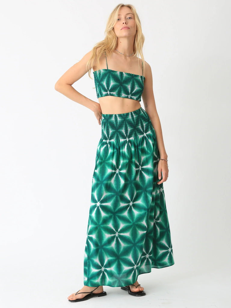 Jaylin Top - Shamrock Green Shibori (by Electric Rose)