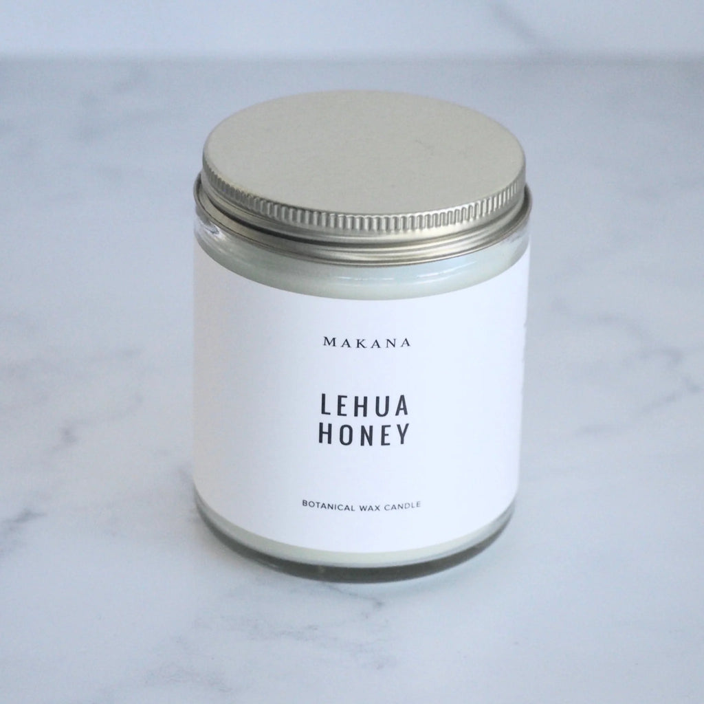 Lehua Honey - Modern Apothecary Jar Candle - Makana