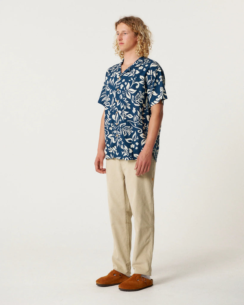 Sundaze Resort Shirt - Blue / Critical Slide