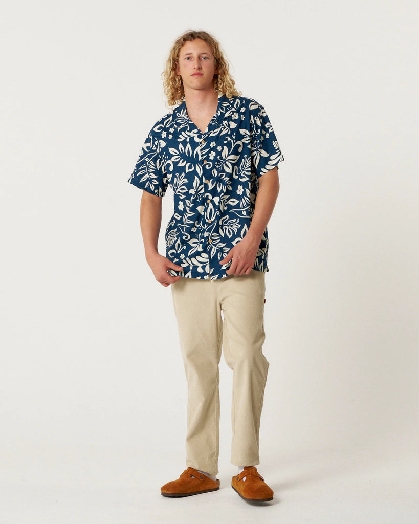 Sundaze Resort Shirt - Blue / Critical Slide