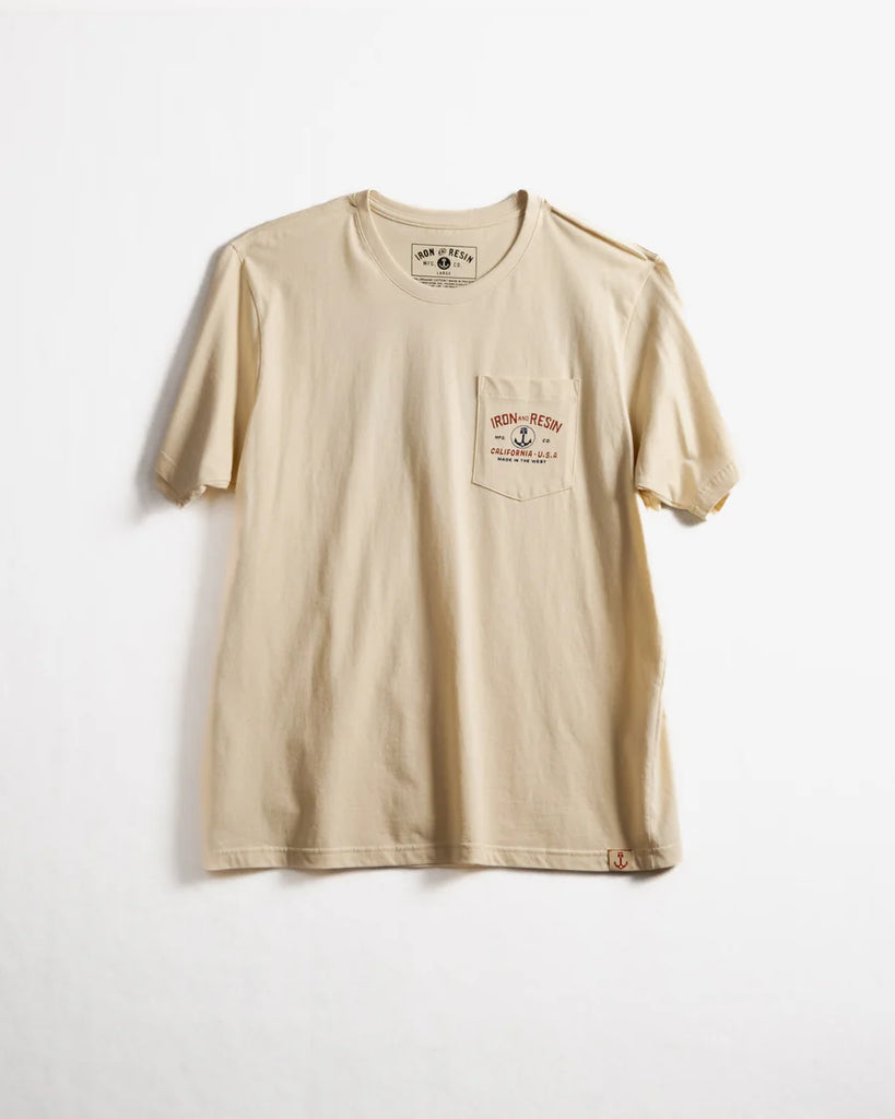 Shop Bench Tee - Natural / Iron & Resin