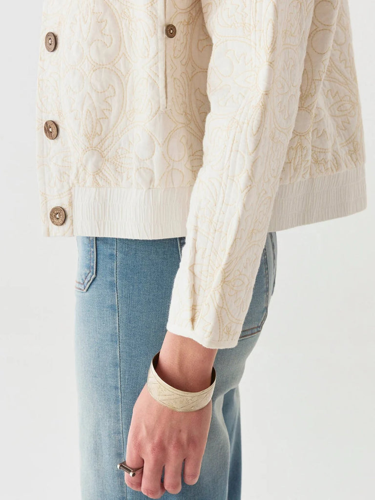 Boticcelli Jacket - Tesela Ivory- Maison Hotel