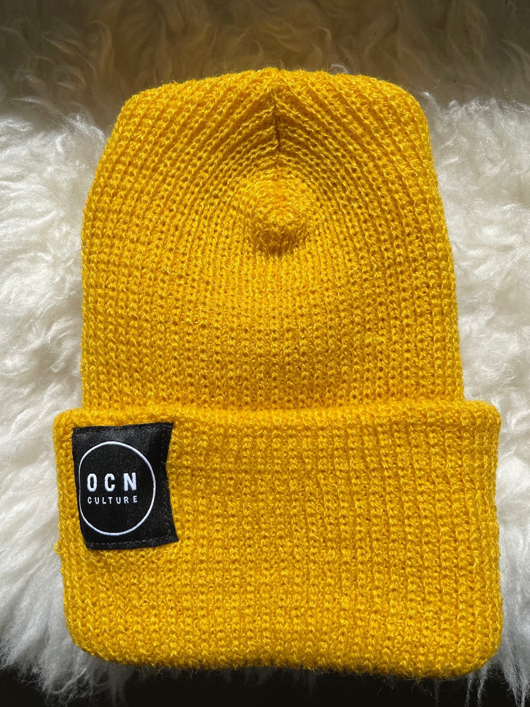 OCN Rolled Cuff Beanie - Gold Coast