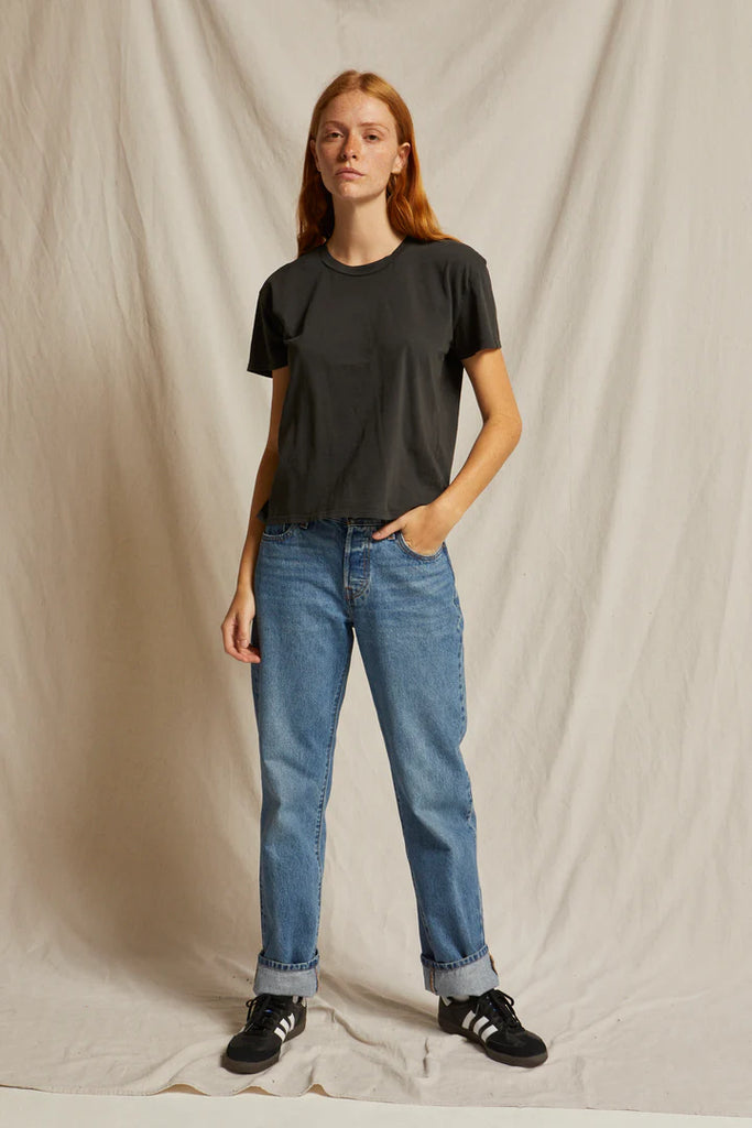 Harley Tee- Vintage Black - Perfect White Tee