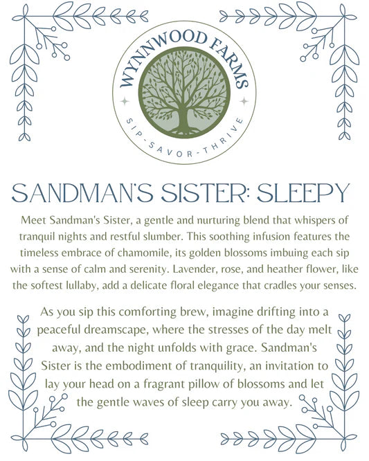 Sandman's Sister: Sleepy / Herbal Tea from Hawaii