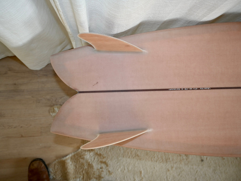 TVM Surfboards By Trey Martinho 5’9” Fish w/ Wood Fins