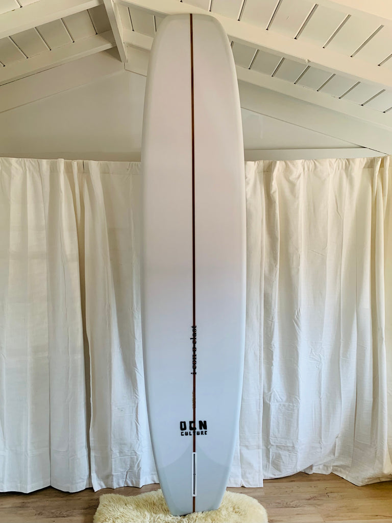 Iconoclast Longboard Surfboard 9’8”  Snub-Nosed Log Model