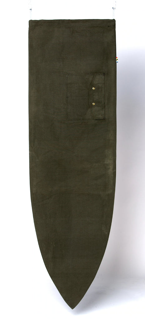 Olive Drab Shortboard Bag 6'2"  - OLA Canvas