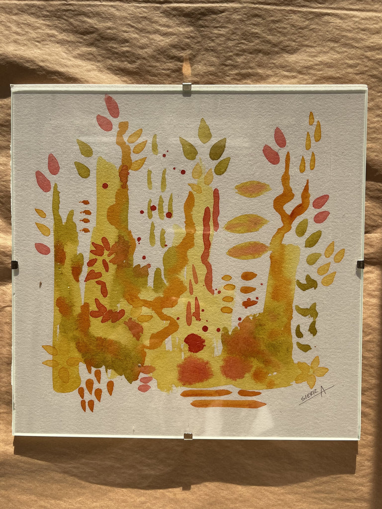 Medium Water Color #2 - Sierra Garcia, Artist